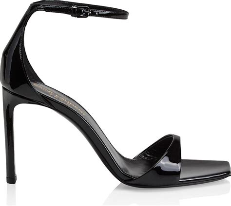 ysl bea heel|Saint Laurent Bea Patent Leather Anke.